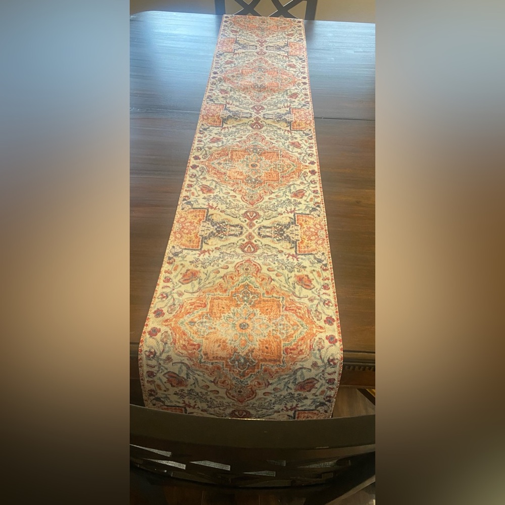 Artoid Mode ~ Boho ~ Bohemia Style ~ Dining Table Runner ~ 13 x 72 ~ Kitchen